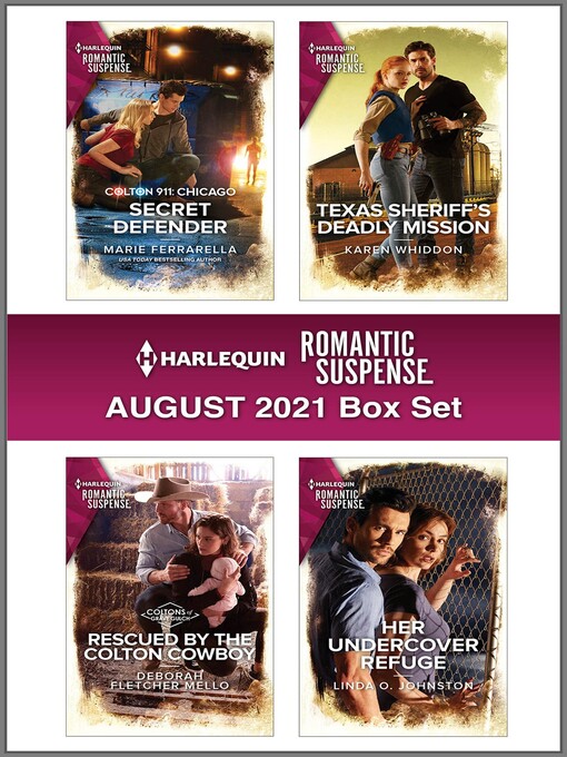 Title details for Harlequin Romantic Suspense August 2021 Box Set by Marie Ferrarella - Available